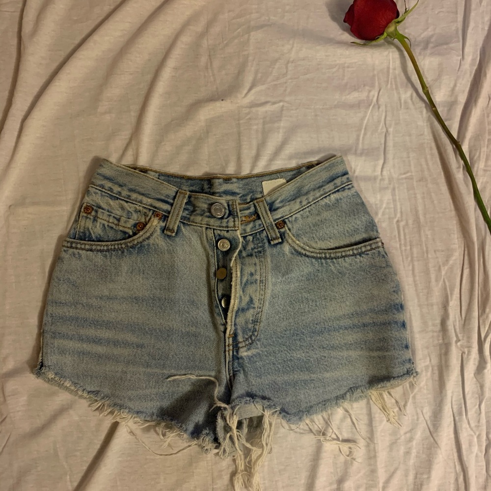 RARE* Vintage Levi denim shorts.
